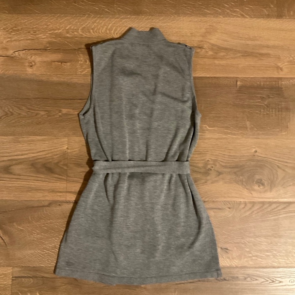 Banana Republic Factory sleeveless vest with tie belt, XS - Picture 2 of 6